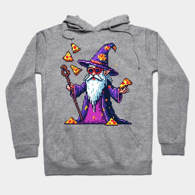 Pizza Wizard Hoodie by PXLART